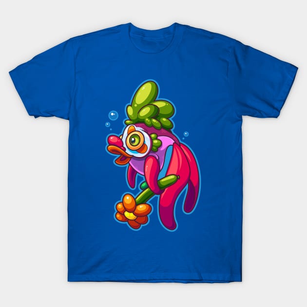 Clown Fish T-Shirt by ArtisticDyslexia